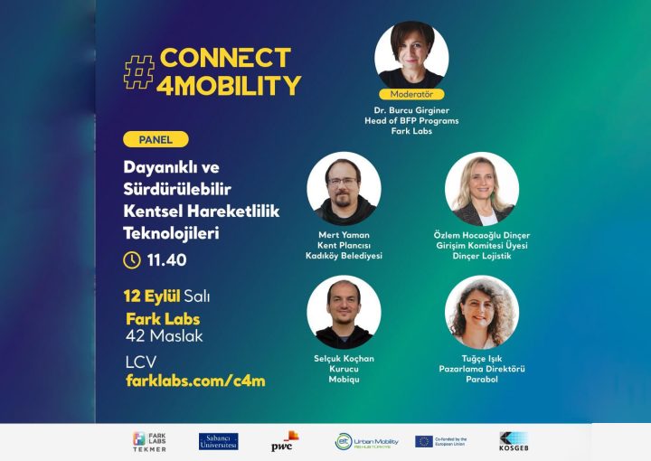 MOBIQU CEO’su Selçuk Koçhan Fark Labs’te Düzenlenen #Connect4Mobility Paneline Konuşmacı Olarak Katıldı